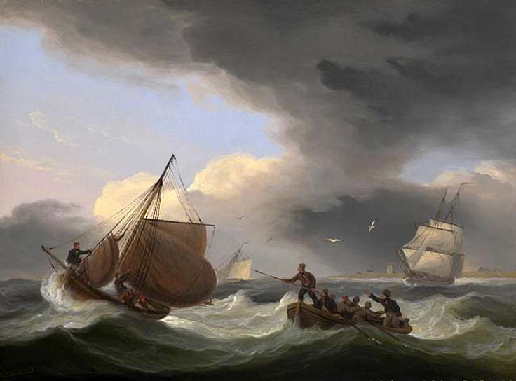 Heaving-To on a Breezy Day